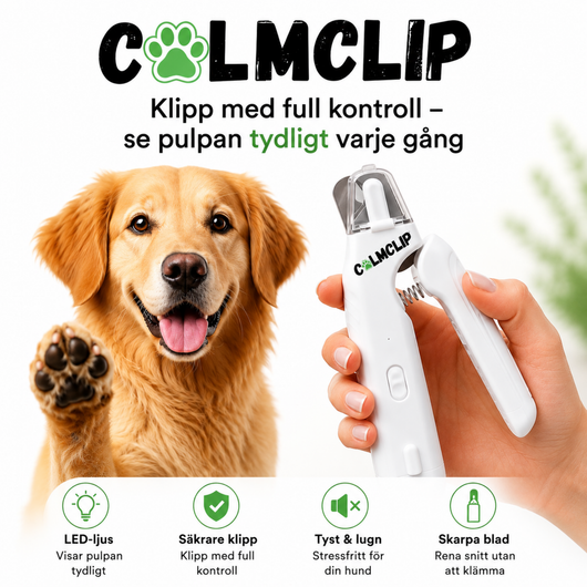 CalmClip™ – Se pulpan innan du klipper